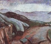 Edvard Munch Coast oil painting picture wholesale